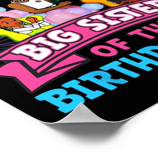 Big Sister Gracie's Corner Birthday Dolls Schattig Poster (Hoek)