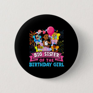 Big Sister Gracie's Corner Birthday Dolls Schattig Ronde Button 5,7 Cm