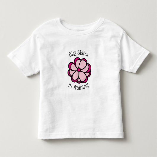 Big Sister in training Kinder Shirts (Voorkant)