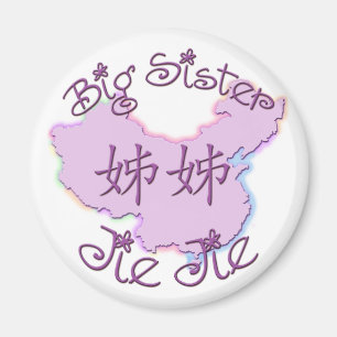 Big Sister Jie Jie (Chinees) Magneet