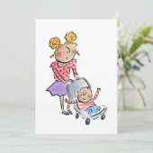 Big Sister Kaart (Staand voorkant)