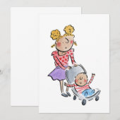 Big Sister Kaart (Voorkant / Achterkant)