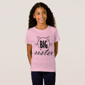 Big Sister Kat T-shirt (Voorkant volledig)