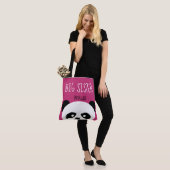 Big Sister Kawaii Panda Beer Face Animal Sibling Tote Bag (Op model)