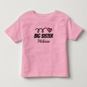 Big Sister kind Pullover Hoodie voor oudere broer