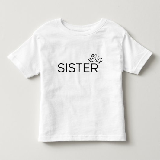 Big Sister Kinder Shirts (Voorkant)