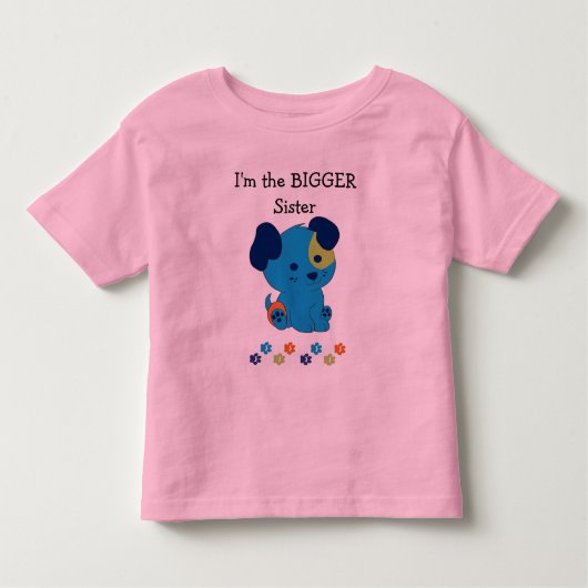 Big Sister Kinder Shirts (Voorkant)