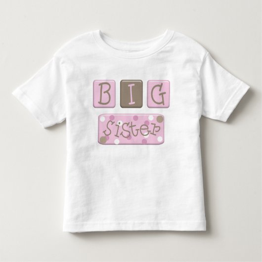 Big Sister Kinder Shirts (Voorkant)