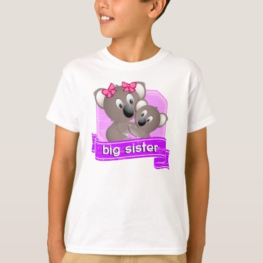 Big Sister Koala T-shirt (Voorkant)