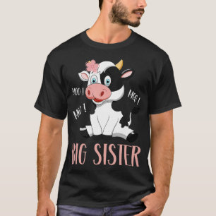 Big Sister Koe Cute Koe Farmer Birthday Matching F T-shirt