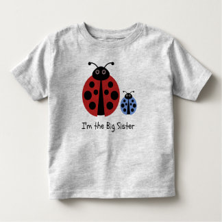 Big Sister Ladybird-Shirt Kinder Shirts