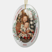 Big Sister Little Brother Classic Warm Quote Keramisch Ornament (Links)