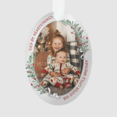 Big Sister Little Brother Classic Warm Quote Ornament (achterkant)