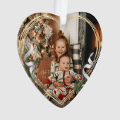 Big Sister Little Brother Love Quote Aangepaste fo Ornament (voorkant)