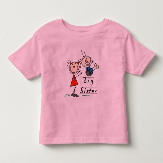 Big Sister Little Brother T-shirts en cadeautjes (Voorkant)