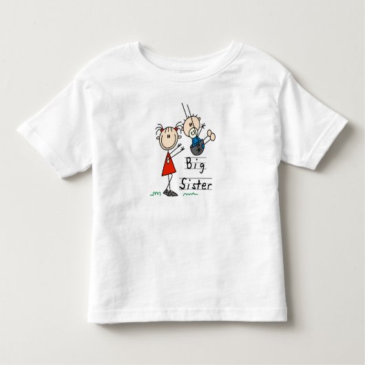 Big Sister Little Brother T-shirts en cadeautjes (Voorkant)