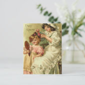 Big Sister Little Sister Feestdagenkaart (Staand voorkant)