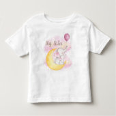 Big Sister Little Sister Shirt Elephant Sisters (Voorkant)