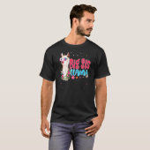 Big Sister Llama Moederdag Women Birthday T-shirt (Voorkant volledig)