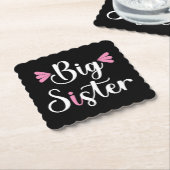Big Sister, Lovely Kartonnen Onderzetters (Gebogen)