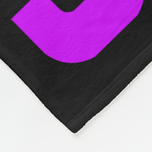 Big Sister Magical Unicorn Fleece Deken (Hoek)