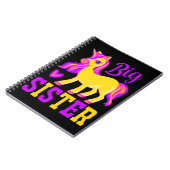Big Sister Magical Unicorn Notitieboek (Linkerzijde)