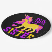 Big Sister Magical Unicorn Papieren Bordje (Gekanteld)