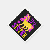 Big Sister Magical Unicorn Servet (Hoek)