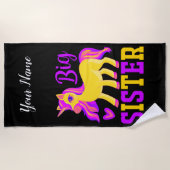 Big Sister Magical Unicorn Strandlaken (Voorkant)