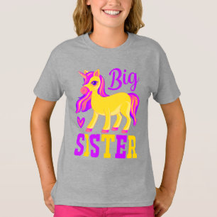 Big Sister Magical Unicorn T-shirt