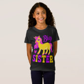 Big Sister Magical Unicorn T-shirt (Voorkant volledig)