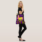 Big Sister Magical Unicorn Tote Bag (Op model)