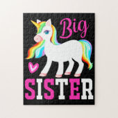 Big Sister Magical Unicorn w. Rainbow Mane & Tail Legpuzzel (Verticaal)