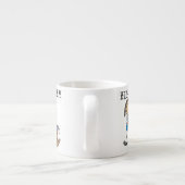 Big Sister met Baby Brother Gifts Espresso Kop (Achterkant)