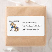 Big Sister met Baby Brother Gifts Etiket (Insitu)