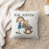 Big Sister met Baby Brother Gifts Kussen (Deken)