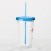 Big Sister met Baby Zuster Aangepast Acryl Drinkbeker (Rechts)