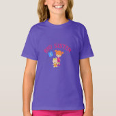 Big Sister met Baby Zuster Proud Sibling T-Shirt (Voorkant)