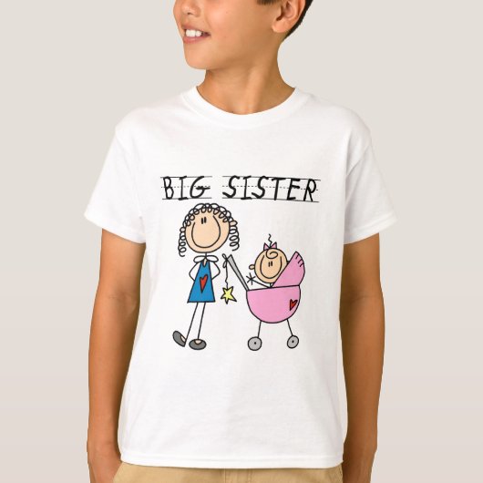 Big Sister met Little Sister T-shirts en Gifts (Voorkant)