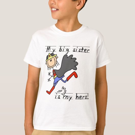 Big Sister My Hero T-shirts en cadeautjes (Voorkant)