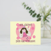 Big Sister, nog steeds de prinses Briefkaart (Staand voorkant)