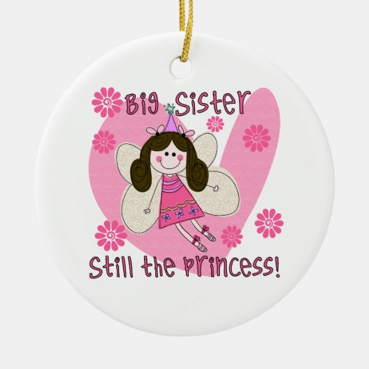 Big Sister, nog steeds de prinses Keramisch Ornament (Voorkant)