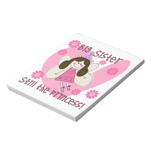 Big Sister, nog steeds de prinses Notitieblok (Linkerzijde)