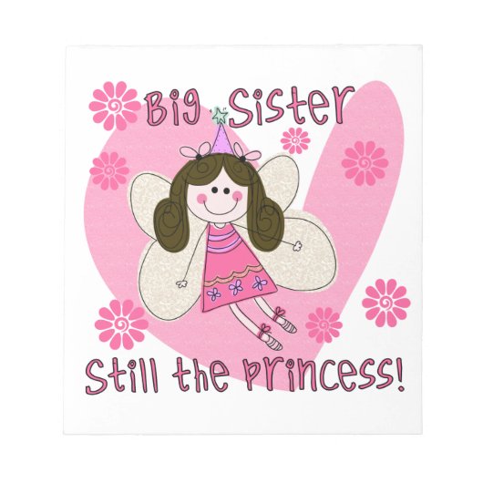 Big Sister, nog steeds de prinses Notitieblok (Voorkant)