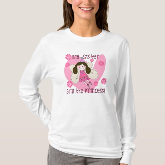 Big Sister, nog steeds de prinses T-shirt (Voorkant)