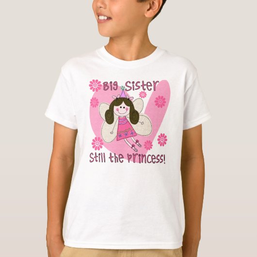 Big Sister, nog steeds de prinses T-shirt (Voorkant)