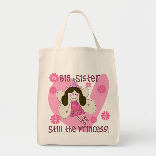 Big Sister, nog steeds de prinses Tote Bag (Voorkant)