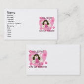 Big Sister, nog steeds de prinses Visitekaartje (Voorkant / Achterkant)