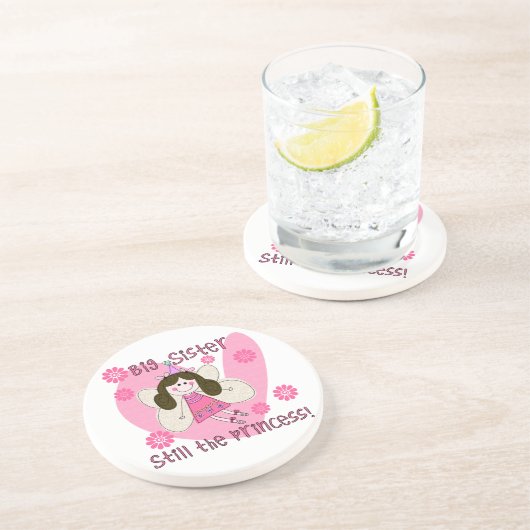 Big Sister, nog steeds de prinses Zandsteen Onderzetter (Zijkant)