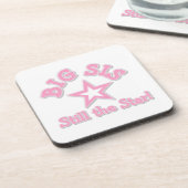 Big Sister nog steeds de Star Gifts Drankjes Onderzetter (Linkerzijde)